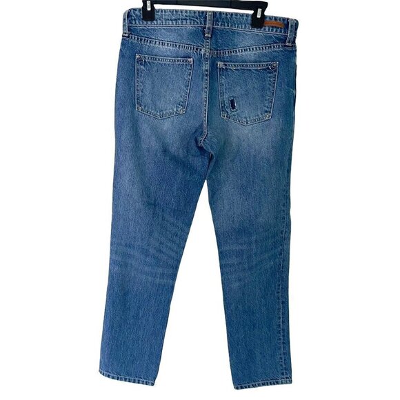 Anthropologie Pilcro And The Letter Press Jeans Size 28 Distressed Straight Leg - Picture 2 of 12